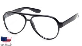 NEW LOOKSPIA 072 BLACK EYEGLASSES GLASSES PLASTIC FRAME 58-15-138 B50mm ... - $19.58