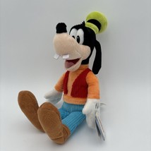 Disney Junior Mickey Mouse Friends Goofy 10&quot; Stuffed Plush Dog With Tags - £7.76 GBP