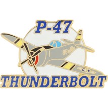 P-47 Thunderbolt Airplane Pin 1 1/2&quot; - £8.01 GBP