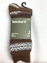 Timberland Men&#39;s Hommes 3 Pair Crew Socks A1G5M-931 Us : 9-12 - £10.95 GBP