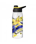 Pikachu 28 Ounce Water Bottle with Screw Lid Clear - £15.62 GBP