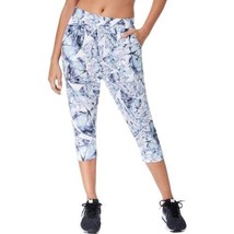 Nike Womens Dry Printed Cropped Training Pants Color-Black/White Size-Small - £34.65 GBP