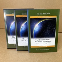 The Teaching Company Human Body How We Fail How We Heal Part 1 &amp; 2 - 4 D... - £11.78 GBP