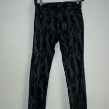 YMI WOMENS JUNIORS BLACK GREY SNAKESKIN PANTS MEDIUM - $9.60