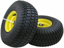 Front Tire Set 2 Tubeless for John Deere 180 L111 L110 L118 D140 D160 D1... - $144.49