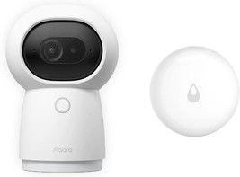 Aqara 2K Security Indoor Camera Hub G3 Plus Aqara Water Leak Sensor, AI Facial - £119.38 GBP