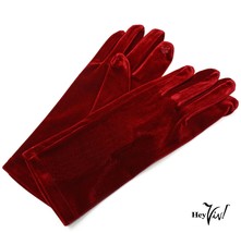 Velvet Wrist Length Dress Gloves - Dress, Church, Formal - in 6 Colors -... - $19.00