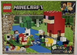 LEGO Minecraft The Wool Farm #21153 Building Toy Three Builds 260pcs 7+ - $37.39