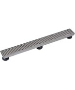 Oatey Designline 28 in. Stainless Steel Shower Linear Drain Square Patte... - £58.18 GBP