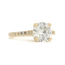 Authenticity Guarantee 
Round Lab-Created Diamond Solitaire Engagement R... - £25,542.90 GBP