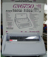 Mint Brother GX-6750 Correctronic Daisy Wheel Electronic Typewriter in box - €384,24 EUR
