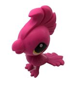 Littlest Pet Shop Cockatoo Fuchsia Yellow Eyes Paint LPS #3532 - $4.95