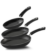 3-Piece Nonstick Cookware Set Including 8, 9.5, and 11 Inch Frying Pans - $1,915.13 MXN