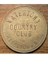 Watertown, Wisconsin WI Watertown Country Club Good For 25¢ Trade Token - $12.20