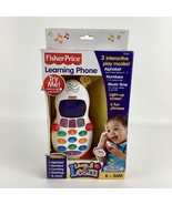 Fisher Price Laugh &amp; Learn Learning Phone Baby Toy Interactive Letters N... - €34,07 EUR