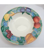 8 Victoria &amp; Beale Casual FORBIDDEN FRUIT Rimmed Rim Soup Salad Bowls 90... - $77.84 CAD