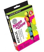 Daler-Rowney Simply Acrylic Paint Set 12ml – 6 Assorted Colours for Artists - €13,62 EUR