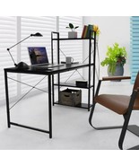 Computer Desk WIth shelve For Student Office Pc Laptop Table Gaming Writ... - $175.52