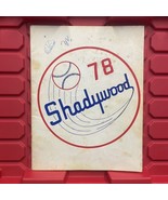 Shadywood Baseball Association Youth Baseball League Ohio Yearbook Vinta... - $256.84 MXN