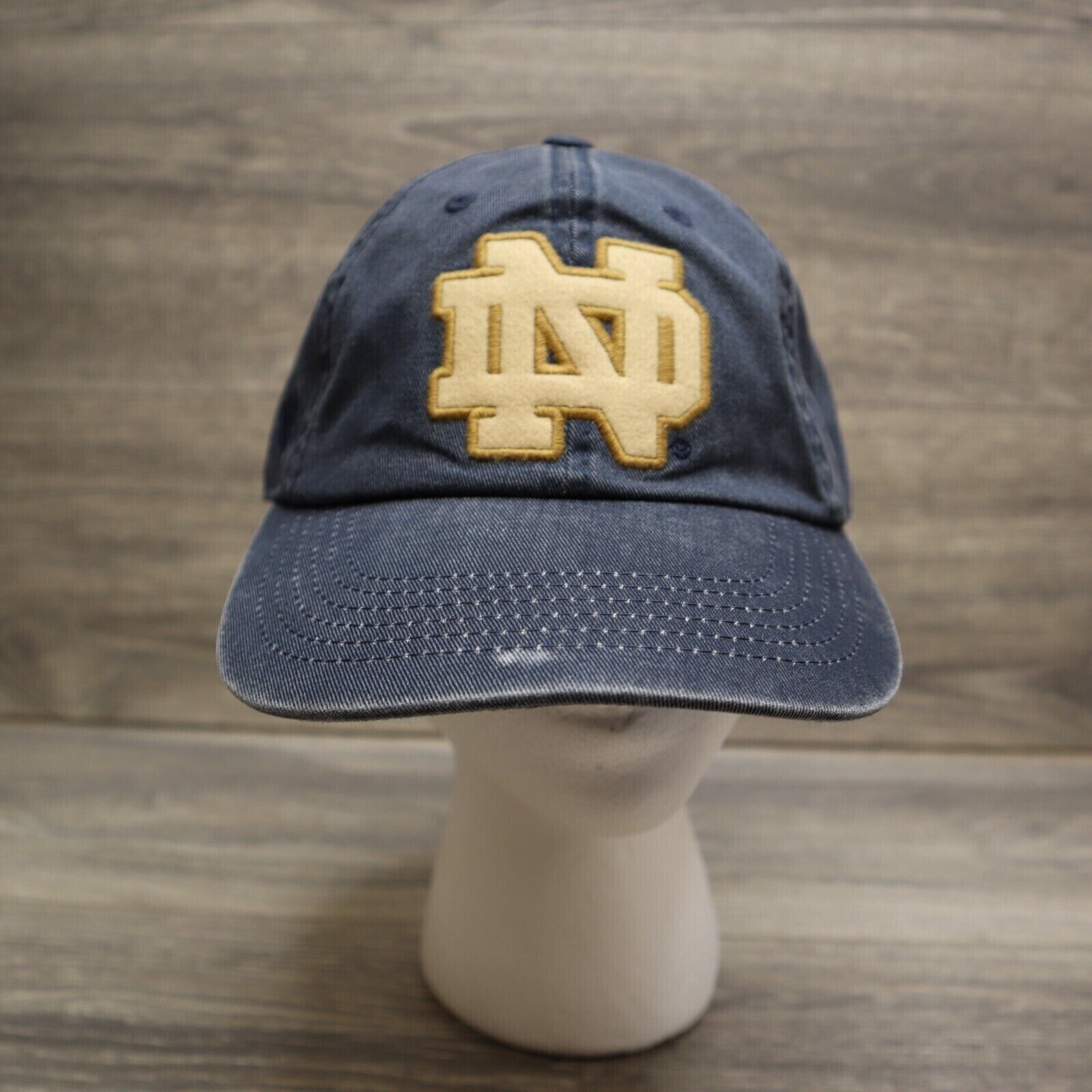 Top Of The World Notre Dame Men One Size Fits Most Blue Denim Fighting Irish - $26.71