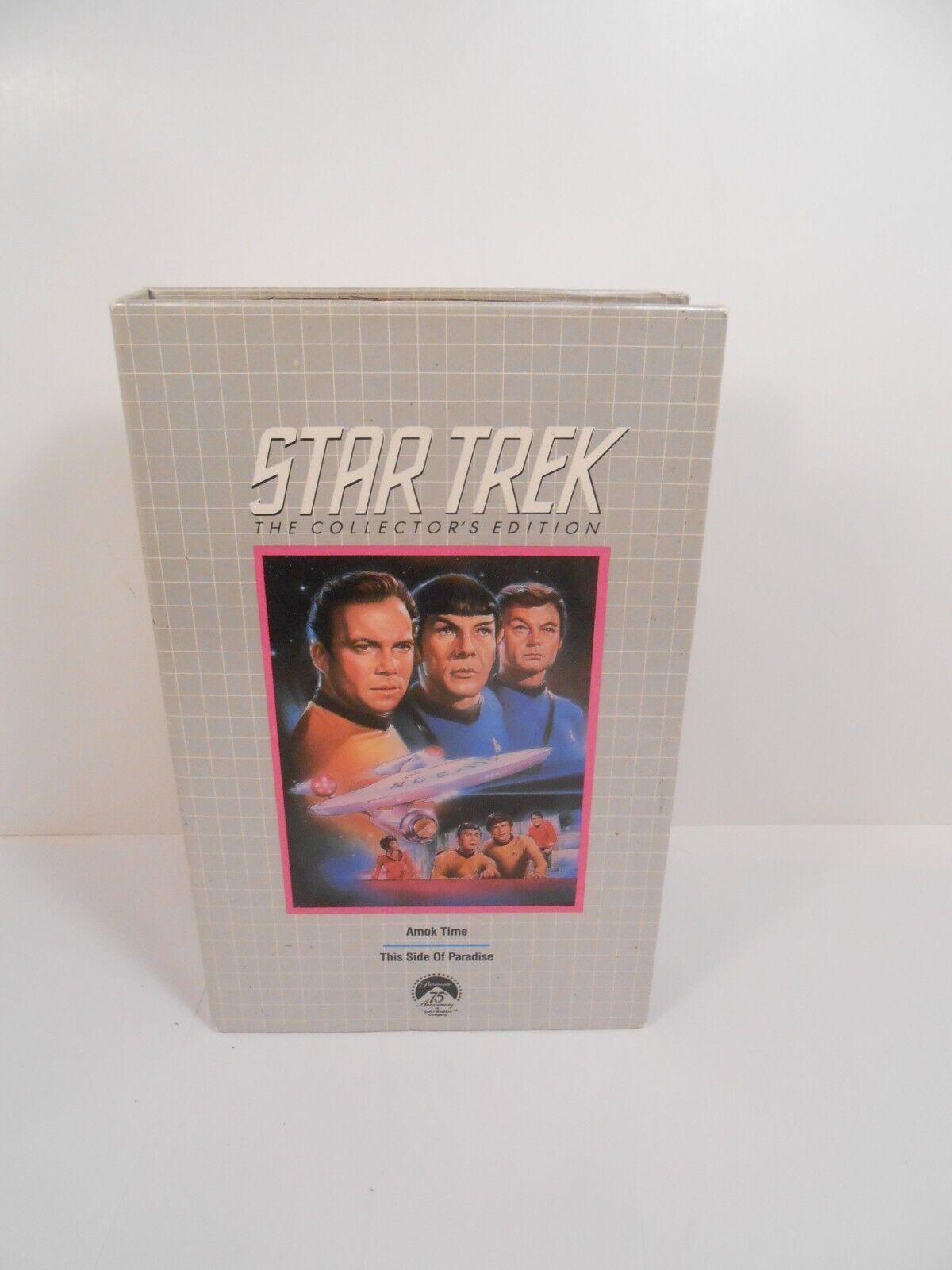 Star Trek The Collector&#39;s Edition (Amok Time This Side of Paradise)  VHS - $6.80