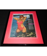 Christina Milian 2006 Swimsuit Framed 11x14 Photo Display - £27.43 GBP