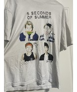 2014 5 Five Seconds Of Summer Band T-Shirt Womens Large Band Pop Rock 5SOS - $15.26 CAD