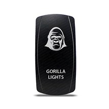 CH4x4 Rocker Switch Gorilla Lights Symbol - White LED - £12.65 GBP