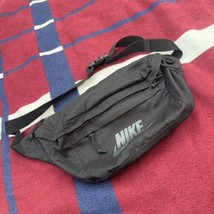 Nike black Tech Hip Bag Fanny Crossbody Travel luggage sport waist pack bag - $40.00