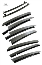 Mercedes W251 R-CLASS Exterior Door Shell A B C Pillar Trim Covers Set Black - $74.24