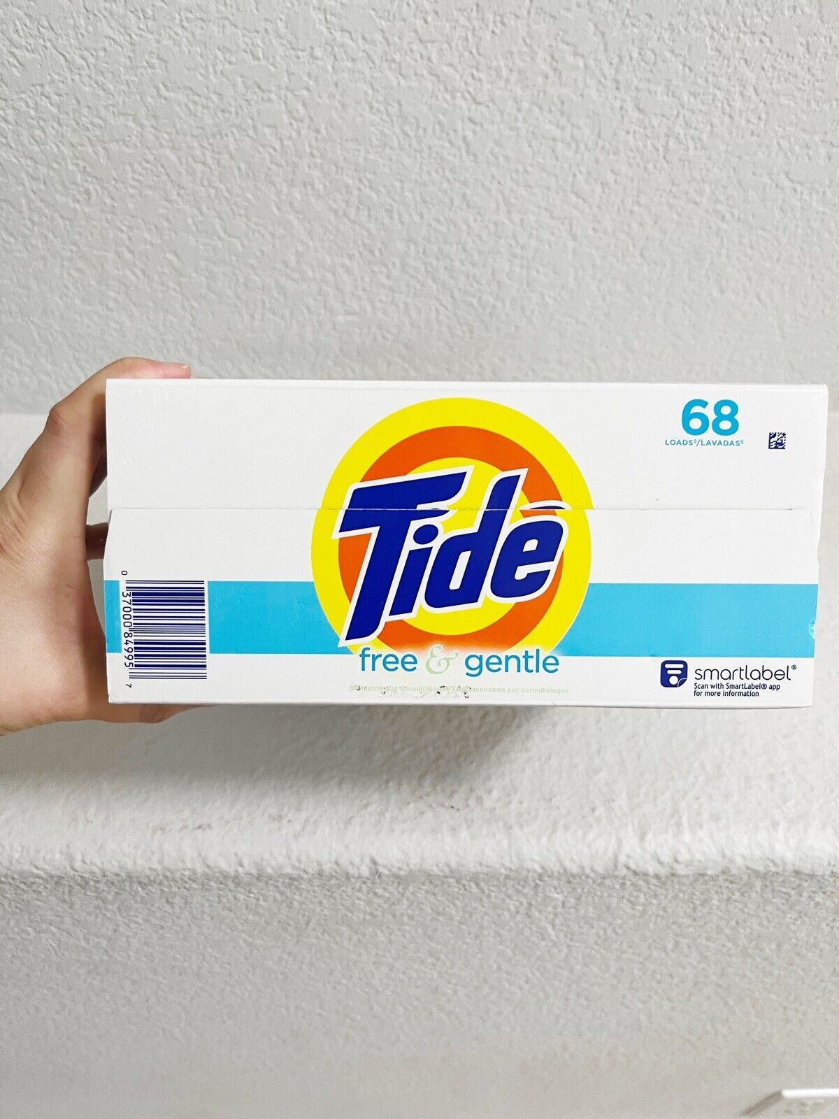 TIDE Free & and Gentle Powder Laundry Detergent 68 Loads New