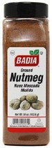 Badia Nutmeg Ground – 16 oz Jar - £14.83 GBP