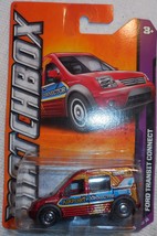 Matchbox 2012 &quot;Ford Transit Connect&quot; MBX Airport #3 of 10 On Sealed Card - £2.34 GBP