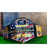 WWE United States 2014 Heavyweight Championship Title Belt 2mm Brass - £130.36 GBP