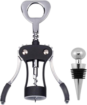 Wing Corkscrew, Premium Wine Opener with Bottle Stopper,Multifunctional ... - $14.77