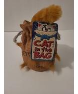 VTG 1999 CAT IN THE BAG Potatoes Vibrates  Meows Hisses Toy 90s w/ Tags ... - $38.17