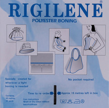 Rigilene White Polyester 12mm Corset Boning By the Yard (M222.07) - £2.22 GBP