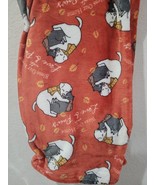 Thanksgiving Fall Dog &amp; Cat Cuddling LOVE &amp; PAWS Throw Blanket Decor 50 ... - £31.28 GBP