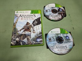 Assassin&#39;s Creed IV: Black Flag Microsoft XBox360 Disk and Case - £4.65 GBP