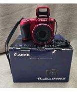 Canon Powershot SX400 IS Digital Camera 30x Optical Zoom 16MP Compact Ph... - $167.06