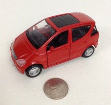 Vintage Maisto Die-cast Toy Friction 1:34 Mercedes-Benz A-Class 4&quot; Pull ... - $14.80