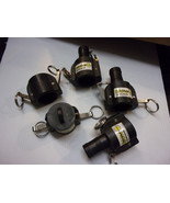 1&quot; Polypropylene Cam Lock Fitting Camlock Lever 100C C100 Coupler 6 pieces - $443.90 MXN