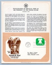 1974 Postal Commemorative Society Gerald R. Ford 38th President FDC Postmarked - £2.33 GBP