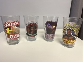 National Lampoons Christmas Vacation Pint Glasses Set of 4 Griswald (16 oz) - £7.12 GBP