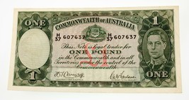 1942 Australia One Dollar Pick#26b Extra Fine Condition-
show original t... - $437.64 1942 Australia One Dollar Pick#26b Extra Fine Condition-
show original t... - $437.64
