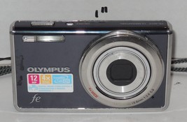 Olympus FE 4010 12.0 MP Digital Camera - Blue Tested Works - £57.80 GBP
