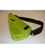 Theus Small Light Outdoor Sling Bag Anti Theft Water Resistant (Green) - £14.10 GBP
