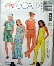 McCall&#39;s 9336 Sewing Pattern, Misses&#39; Tops, Pull-On Bias Skirt, Pull-On ... - $16.20