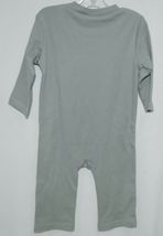 Blanks Boutique Boys Long Sleeved Romper Color Gray Size 12 Months image 3