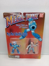 1995 Capcom Mega Man Bandai Collectible Figures MegaMan And Dr.Wily - $39.99